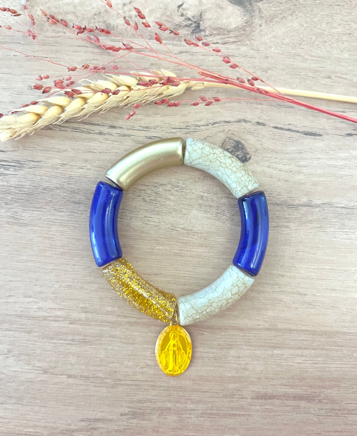 Bracelet bleu/violet ✨