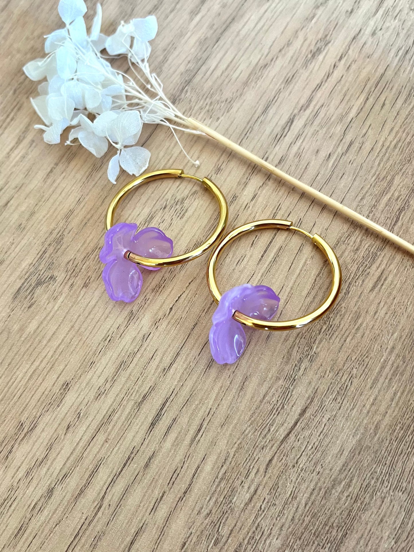 Boucles d’oreilles SERS